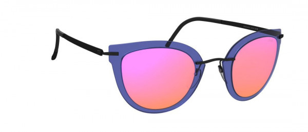 Silhouette Explorer Line Extension 8155 Sunglasses, 6254 Orange-Blue Gradient