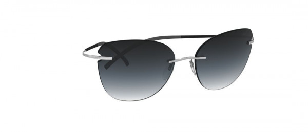 Silhouette TMA Icon 8156 Sunglasses, 6235 Classic Grey Gradient