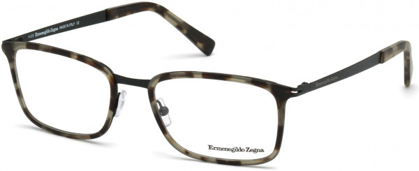 Ermenegildo Zegna EZ5047 Eyeglasses, 055 - Coloured Havana