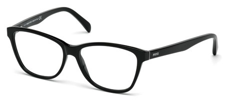 Emilio Pucci EP5024 Eyeglasses, 001 - Shiny Black