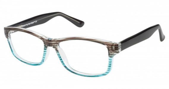 New Globe L4065-P Eyeglasses, SMOKE TEAL