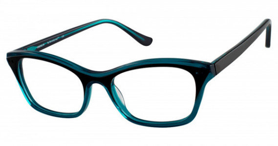 SeventyOne OBERLIN Eyeglasses, TEAL/BLACK