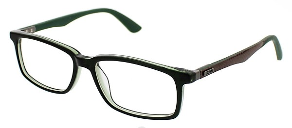 IZOD 2023 Eyeglasses, Green Laminate