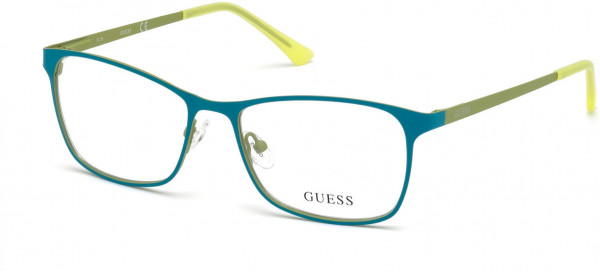 Guess GU3012 Eyeglasses, 089 - Turquoise/other