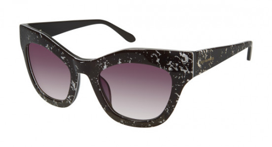 Lulu Guinness L138 Sunglasses, Black (BLK)