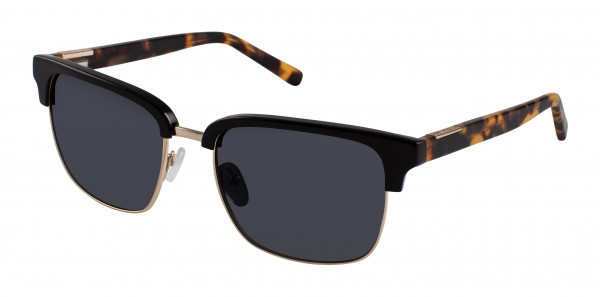 Ted Baker B696 Sunglasses, Black/Tortoise (BLK)