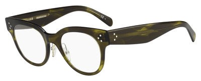 Celine Celine 41427 Eyeglasses, 00VF(00) Havana Green