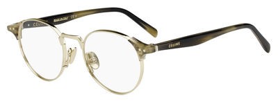 Celine Celine 41429 Eyeglasses, 0OFD(00) Gold Dark Horn