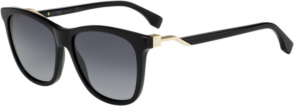 Fendi FF 0199/S Sunglasses, 0807 Black