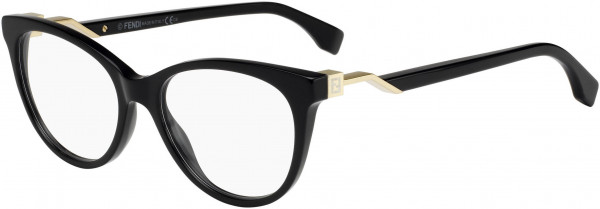 Fendi FF 0201 Eyeglasses, 0807 Black