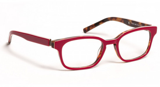 J.F. Rey ELIAN Eyeglasses, RED / DEMI 8/12 BOY (3090)