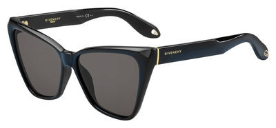 Givenchy Gv 7032/S Sunglasses, 0TZQ(NR) Blue Metal