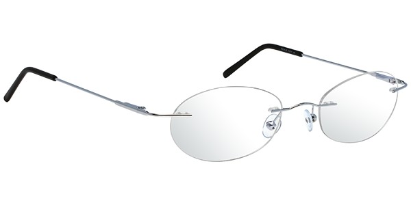 Tuscany Mount Q Eyeglasses, 08-Silver