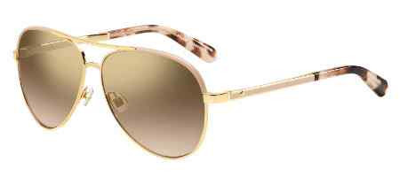 Kate Spade AMARISSA/S Sunglasses, 004Z GOLD PINK