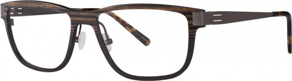 Jhane Barnes Composite Eyeglasses, Walnut