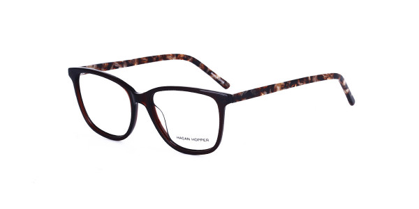 Alpha Viana H-6011 Eyeglasses, C2 - Brown/Brown-Demi