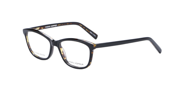 Alpha Viana H-6003 Eyeglasses, C1 - Black/Demi