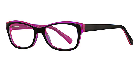 Alpha Viana 2556 Eyeglasses, C3 Blk/Pink