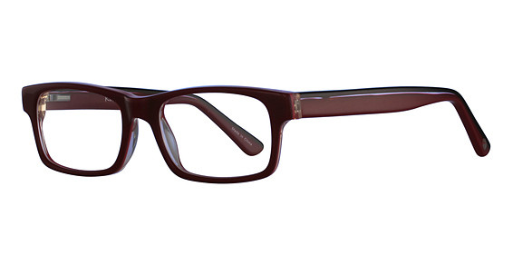 Alpha Viana 2557 Eyeglasses, C2 Red/Cry