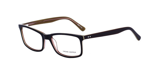 Alpha Viana H-6018 Eyeglasses, C3- brn/green/brn