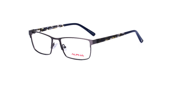 Alpha Viana A-3056 Eyeglasses, C3 - Gun