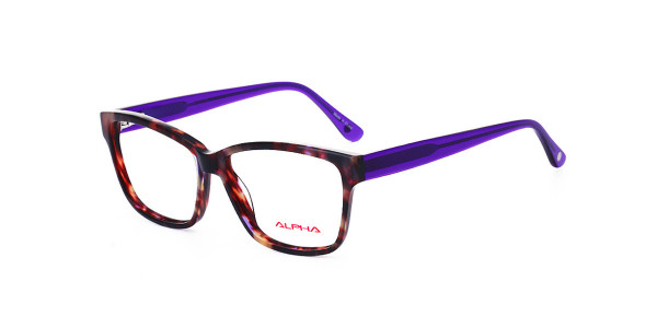 Alpha Viana A-3054 Eyeglasses, C3 - Demi/Blue