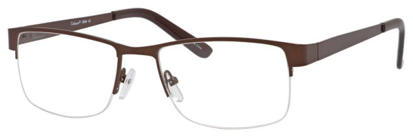 Enhance EN3984 Eyeglasses, Satin Brown