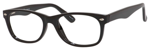 Enhance EN3966 Eyeglasses, Shiny Black