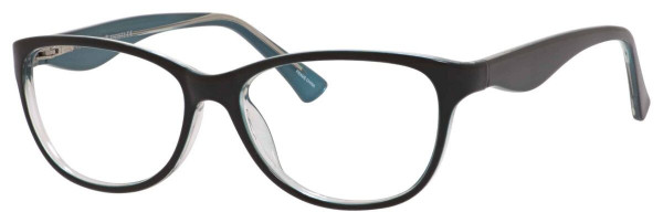 Enhance EN3973 Eyeglasses, Black/Blue Crystal