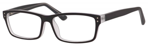 Enhance EN3970 Eyeglasses, Matte Black/Crystal