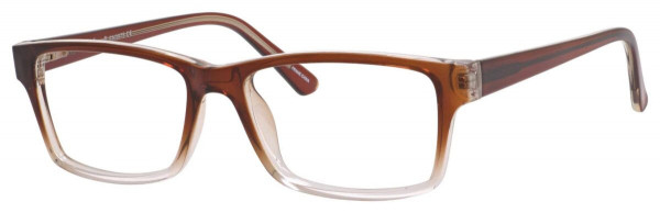 Enhance EN3975 Eyeglasses, Brown Fade