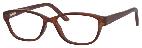 Enhance EN3958 Eyeglasses, Matte Brown