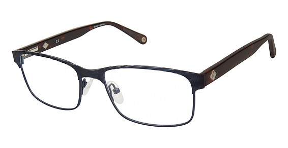 Sperry Top-Sider Hawkins Eyeglasses, C03 Navy / Tortoise