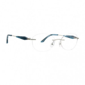Totally Rimless TR 249 Doublet Eyeglasses, Silver
