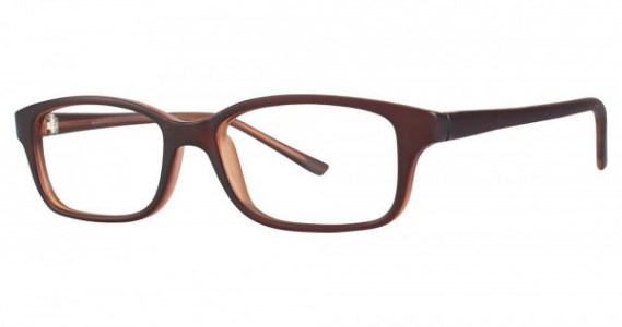 Modern Optical SKATEBOARD Eyeglasses, Brown Matte