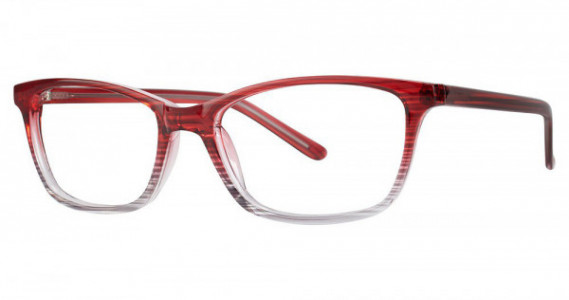 Modern Optical OUTGOING Eyeglasses, Burgundy Fade
