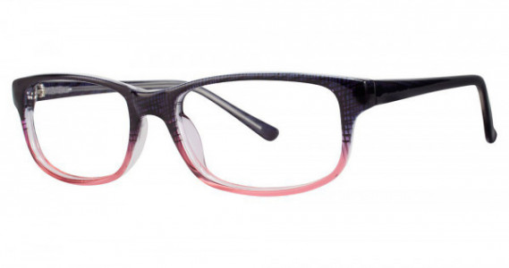 Modern Optical UPDATE Eyeglasses, Navy/Rose