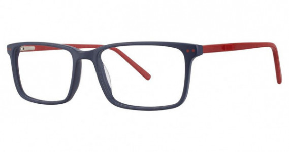 U Rock Extreme Eyeglasses, navy red matte