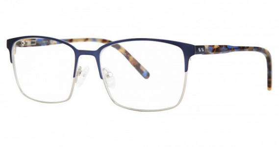 Modz BARTLETT Eyeglasses, Matte Navy Silver Blue Tortoise