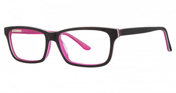 Modz SANTA CRUZ Eyeglasses, Black/Neon Purple