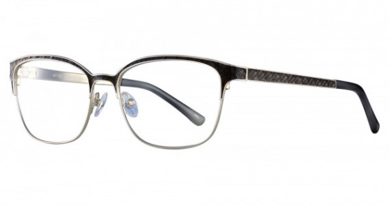 Adrienne Vittadini AV1196 Eyeglasses, Gold/Black