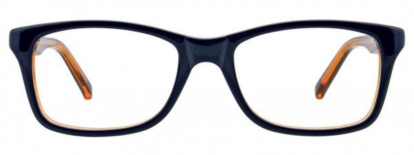 Takumi TK1043 Eyeglasses, 050 - Navy & Orange