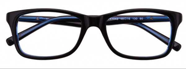 Takumi TK1043 Eyeglasses, 090 - Black & Blue