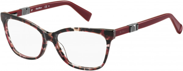 Max Mara MM 1290 Eyeglasses, 0H8C Red Havana Dark Rust