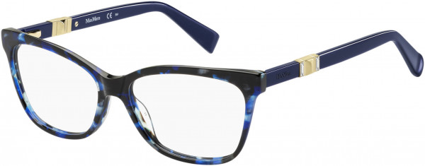Max Mara MM 1290 Eyeglasses, 0H8D Havana Blue