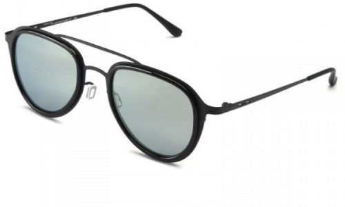 Italia Independent 0254C Sunglasses, Black (0254C.009.000)