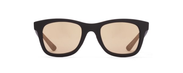 Italia Independent 0090 SCR Sunglasses, Black / Copper (0090 SCR.009.049)