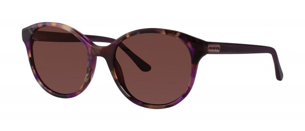Vera Wang Halin Sunglasses, Purple Crunch