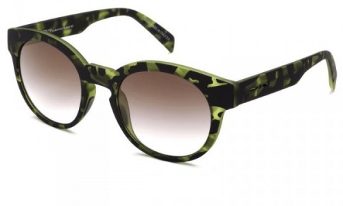 Italia Independent 0909 Sunglasses, GREEN (0909.140.000)