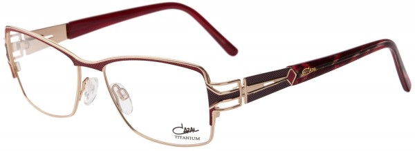 Cazal Cazal 1097 Eyeglasses, 001 Burgundy-Brown-Gold